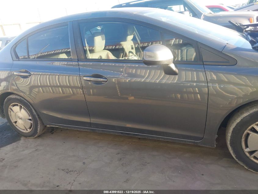 2012 Honda Civic Hf VIN: 2HGFB2F6XCH329107 Lot: 43991522