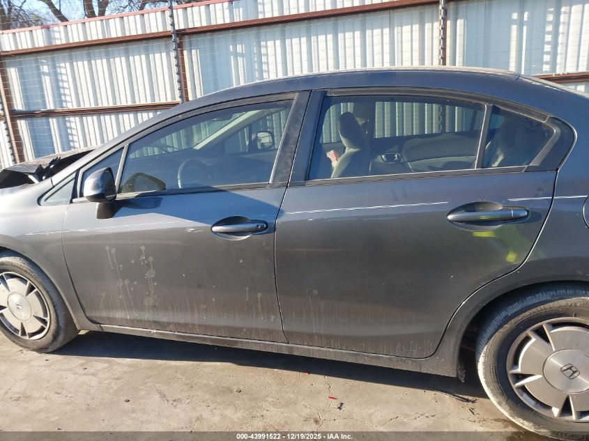 2012 Honda Civic Hf VIN: 2HGFB2F6XCH329107 Lot: 43991522