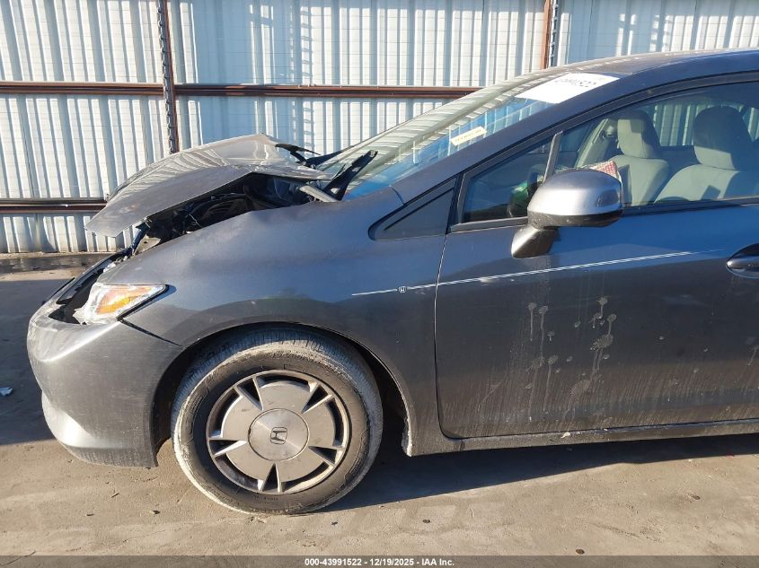 2012 Honda Civic Hf VIN: 2HGFB2F6XCH329107 Lot: 43991522