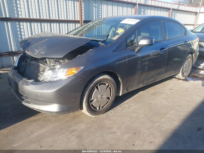2012 Honda Civic Hf 2HGFB2F6XCH329107 photo 1