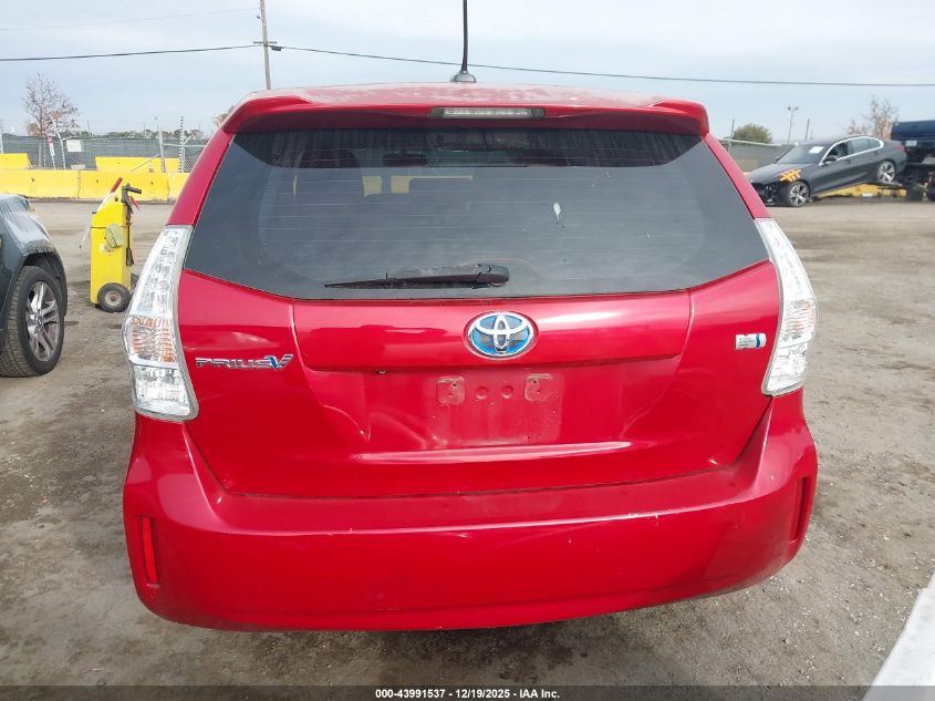 2012 Toyota Prius V Three VIN: JTDZN3EU3C3037715 Lot: 43991537