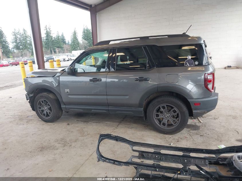 2021 Ford Bronco Sport Big Bend VIN: 3FMCR9B66MRA18609 Lot: 43991546