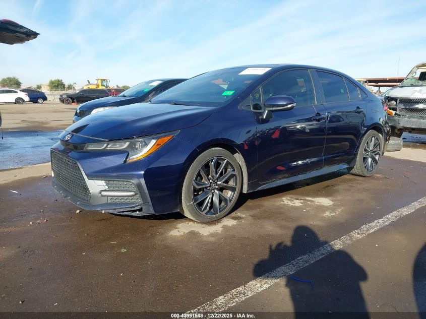 2020 Toyota Corolla Se VIN: JTDP4RCE7LJ008223 Lot: 43991548