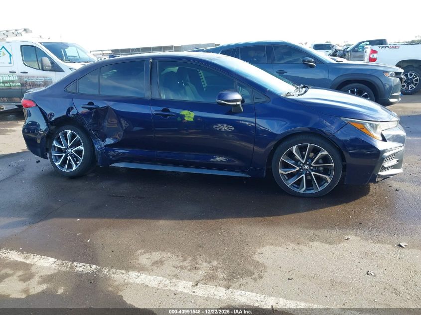 2020 Toyota Corolla Se VIN: JTDP4RCE7LJ008223 Lot: 43991548