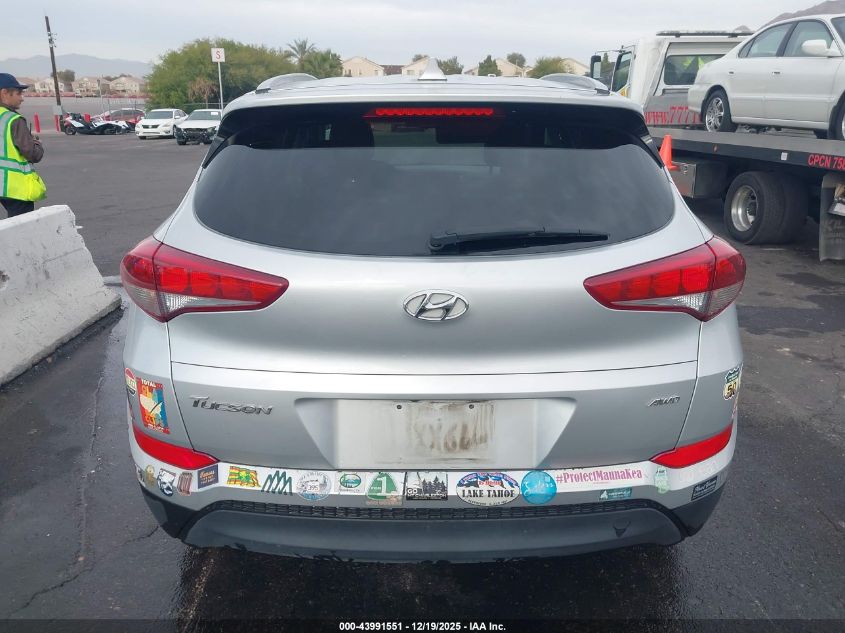 2018 Hyundai Tucson Sel VIN: KM8J3CA42JU709436 Lot: 43991551