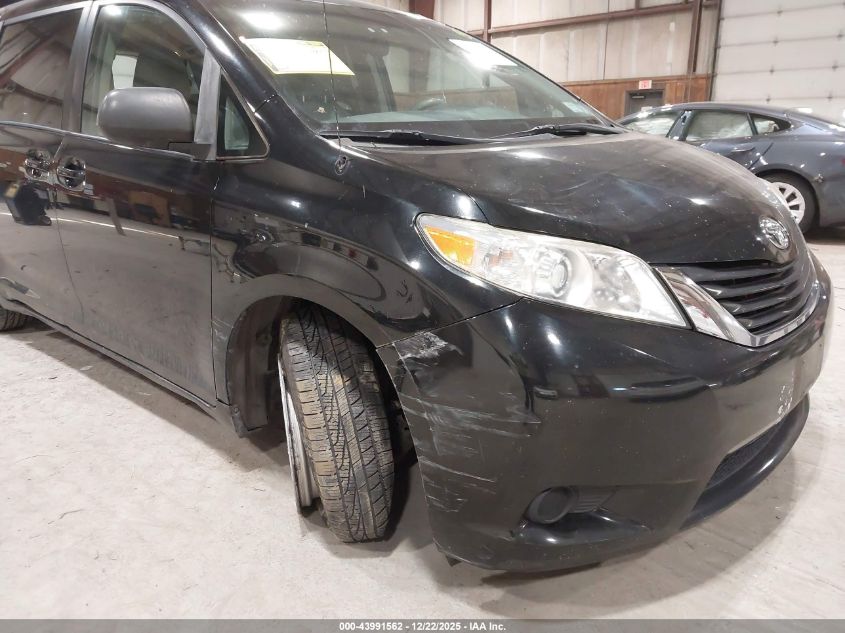 2011 Toyota Sienna Le V6 VIN: 5TDKK3DC2BS026107 Lot: 43991562