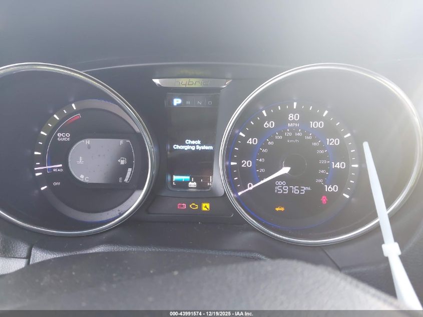 2014 Hyundai Sonata Hybrid Limited VIN: KMHEC4A40EA112445 Lot: 43991574