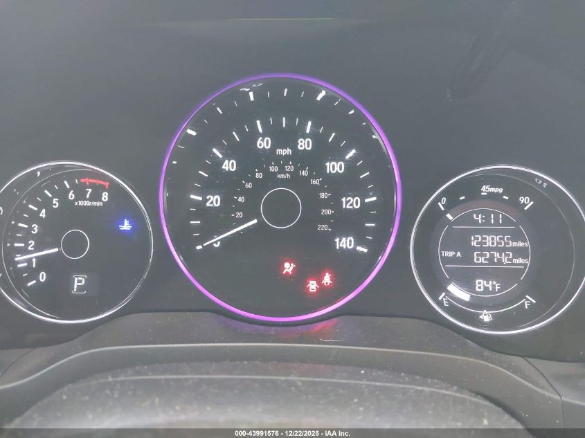 2017 Honda Hr-V Ex VIN: 3CZRU5H59HM721977 Lot: 43991576