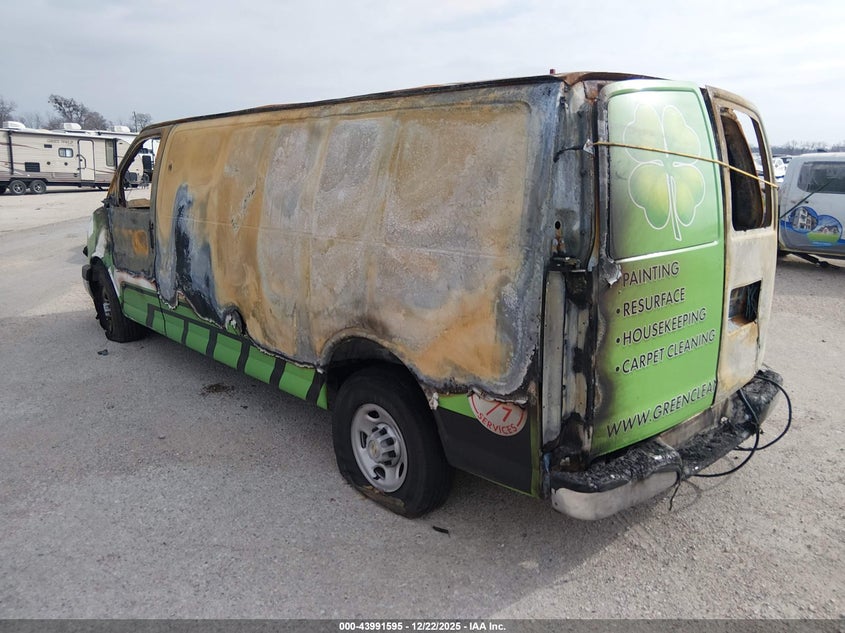 2025 Chevrolet Express Cargo Rwd 2500 Extended Wheelbase Wt