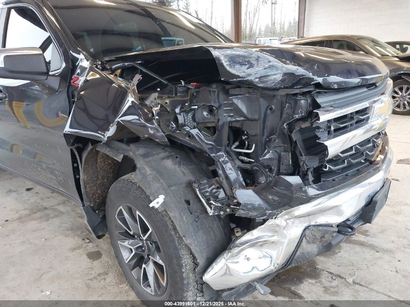 2022 Chevrolet Silverado 1500 4Wd Standard Bed Lt VIN: 1GCUDDED1NZ639581 Lot: 43991601