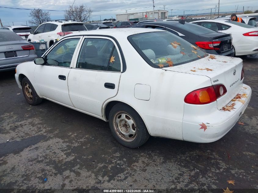 2001 Toyota Corolla Ce VIN: 1NXBR12E51Z496819 Lot: 43991603