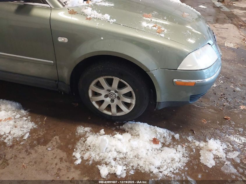 2002 Volkswagen Passat Gls VIN: WVWPD63BX2P439669 Lot: 43991607