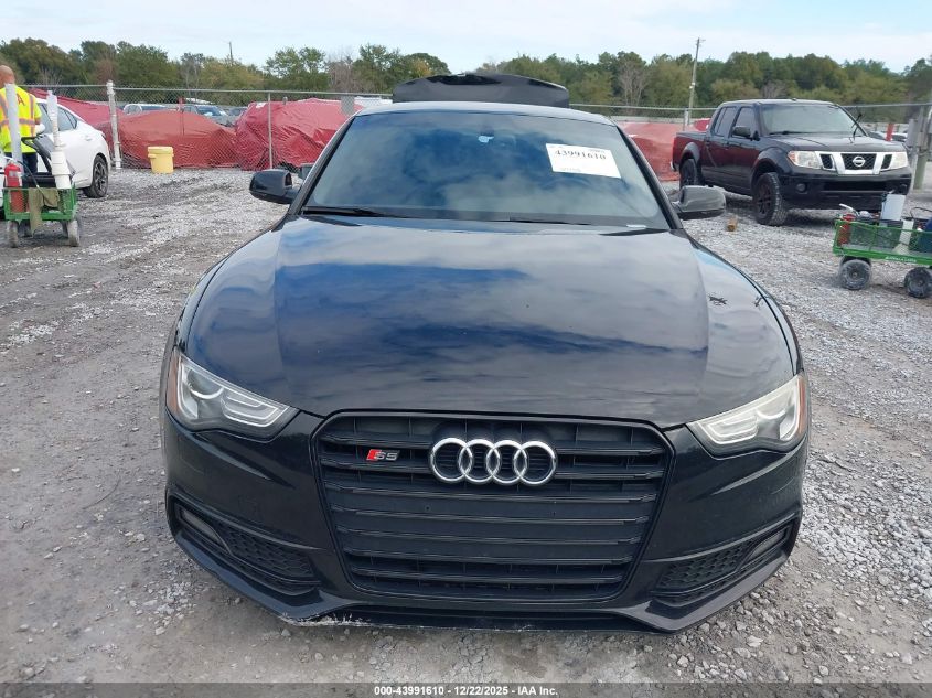2015 Audi S5 3.0T Premium Plus VIN: WAUGGAFRXFA031889 Lot: 43991610