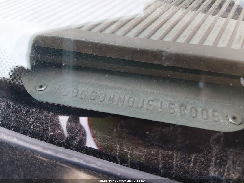 1988 Chevrolet Gmt-400 C3500 VIN: 1GBGC34N0JE158005 Lot: 43991612