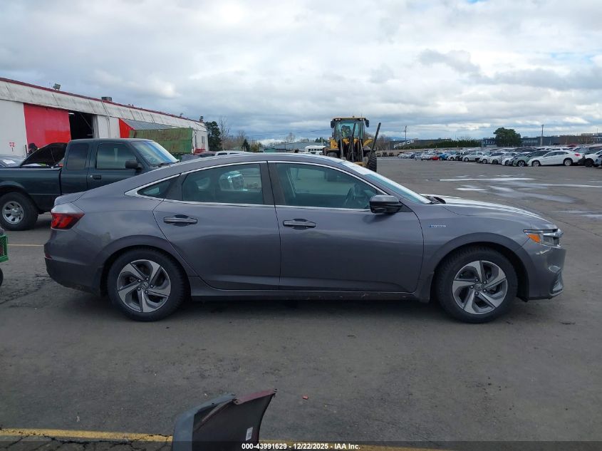 2020 Honda Insight Ex VIN: 19XZE4F59LE013537 Lot: 43991629