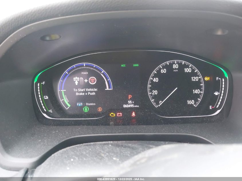 2020 Honda Insight Ex VIN: 19XZE4F59LE013537 Lot: 43991629