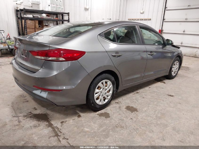 2018 Hyundai Elantra Se VIN: 5NPD74LF5JH278143 Lot: 43991631