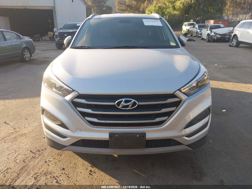 2017 Hyundai Tucson Sport VIN: KM8J33A22HU390516 Lot: 43991637