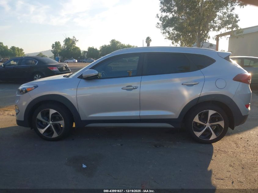 2017 Hyundai Tucson Sport VIN: KM8J33A22HU390516 Lot: 43991637