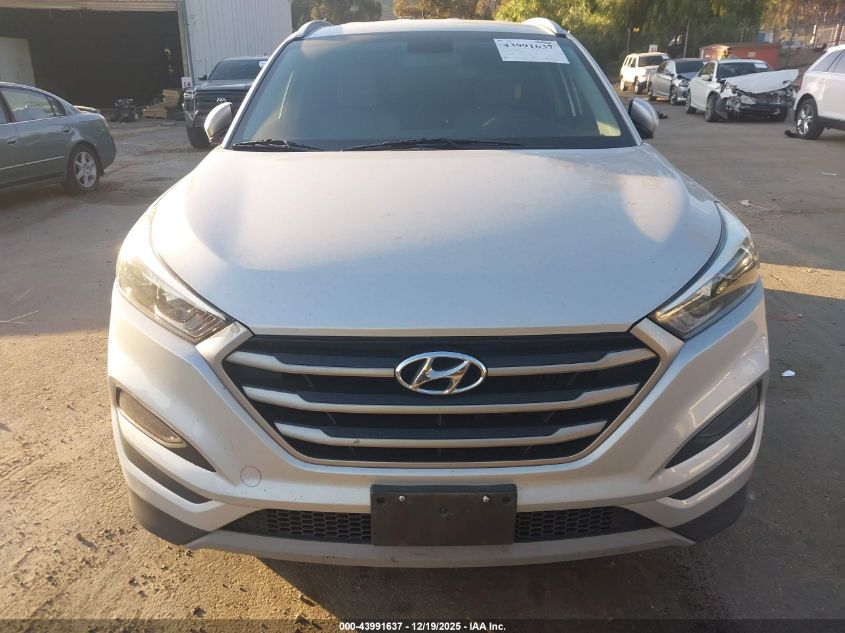 2017 Hyundai Tucson Sport VIN: KM8J33A22HU390516 Lot: 43991637