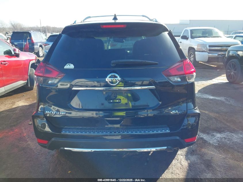 2019 Nissan Rogue Sl VIN: 5N1AT2MT1KC815851 Lot: 43991645