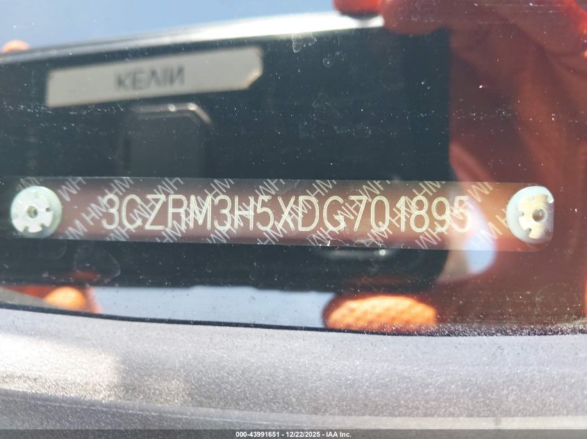 2013 Honda Cr-V Ex VIN: 3CZRM3H5XDG701895 Lot: 43991651