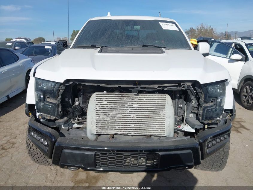 2019 Ford F150 Raptor VIN: 1FTFW1RG1KFA4173 Lot: 43991666