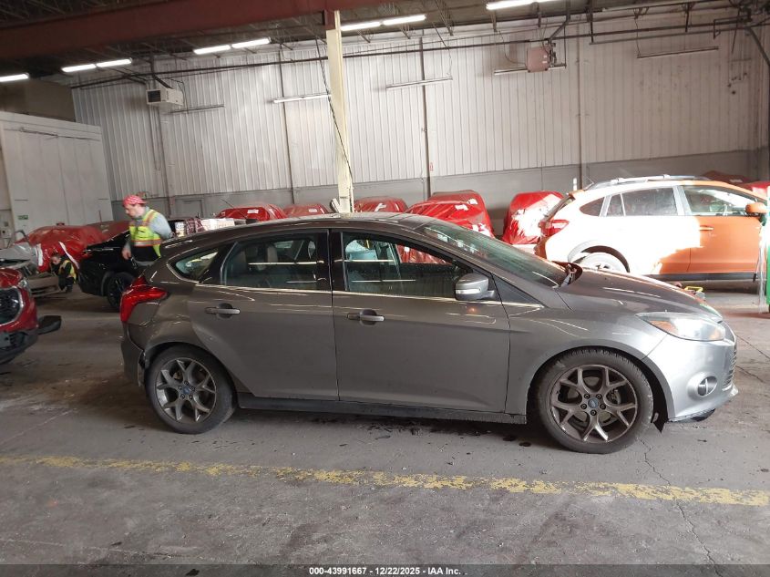 2014 Ford Focus Titanium VIN: 1FADP3N23EL317257 Lot: 43991667