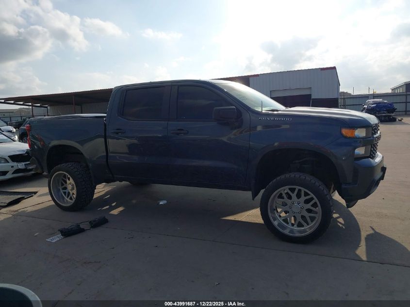 2021 Chevrolet Silverado 1500 2Wd Short Bed Custom VIN: 1GCPWBEK3MZ264348 Lot: 43991687