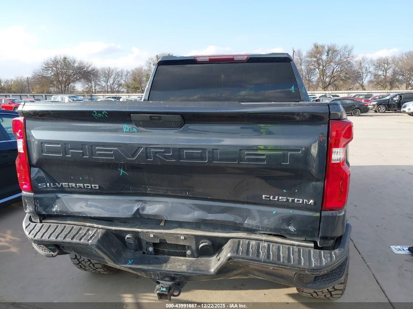 2021 Chevrolet Silverado 1500 2Wd Short Bed Custom VIN: 1GCPWBEK3MZ264348 Lot: 43991687