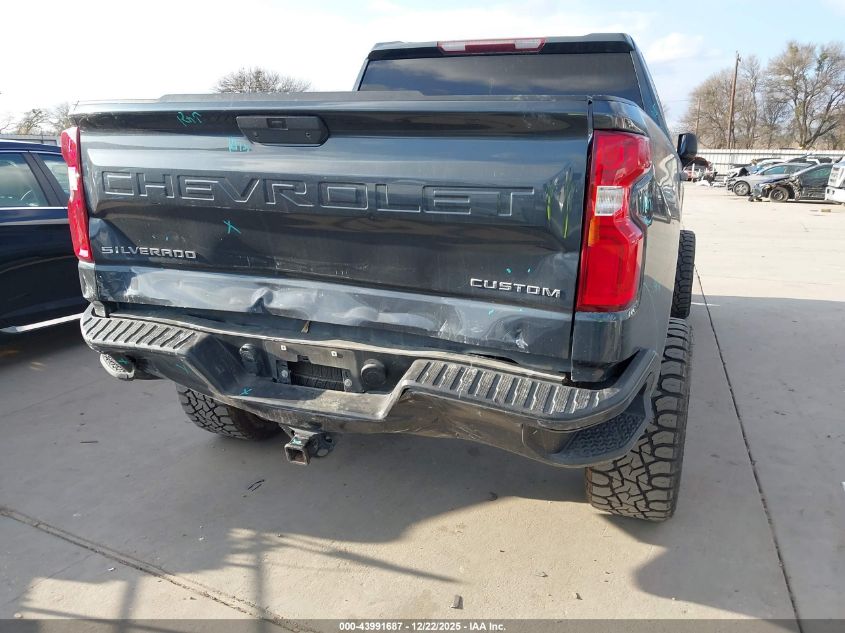 2021 Chevrolet Silverado 1500 2Wd Short Bed Custom VIN: 1GCPWBEK3MZ264348 Lot: 43991687