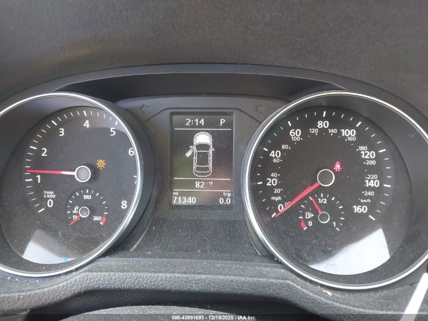 2017 Volkswagen Passat 1.8T Se VIN: 1VWBT7A38HC025382 Lot: 43991693