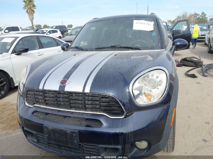 2013 Mini Countryman Cooper S VIN: WMWZC3C56DWP23410 Lot: 43991703