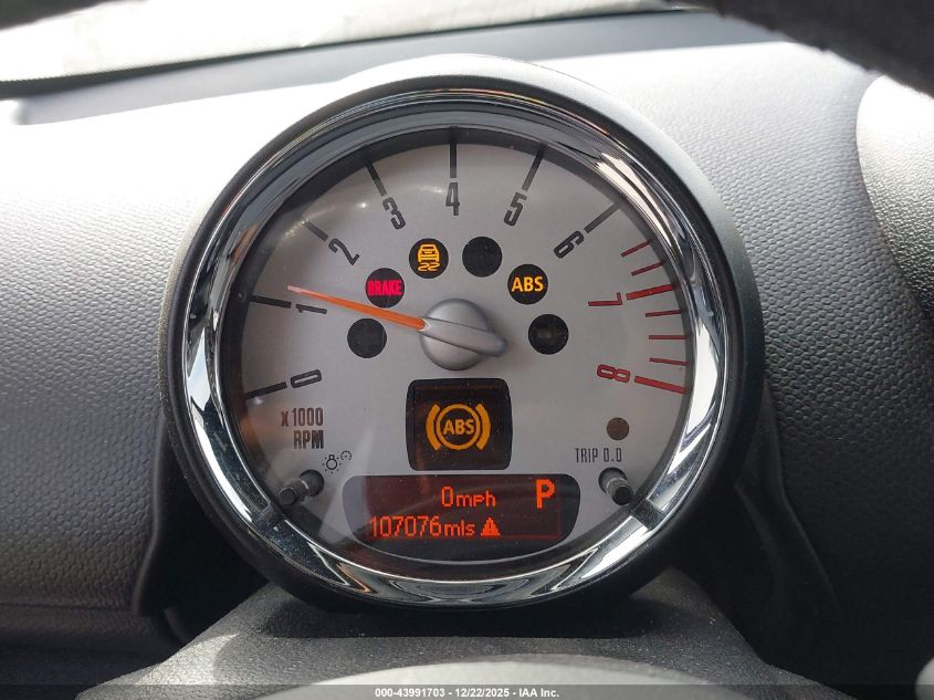 2013 Mini Countryman Cooper S VIN: WMWZC3C56DWP23410 Lot: 43991703