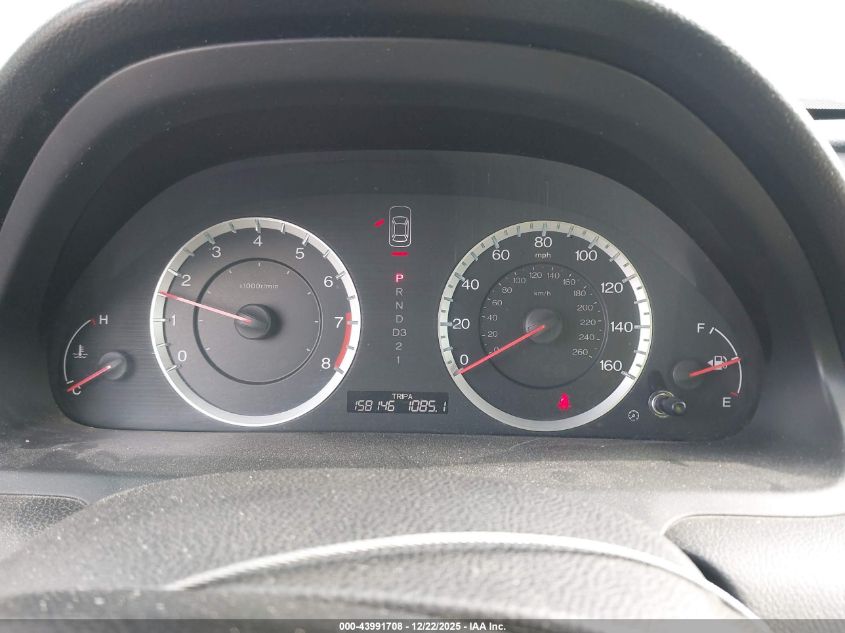 2011 Honda Accord 2.4 Lx VIN: 1HGCP2F3XBA002780 Lot: 43991708