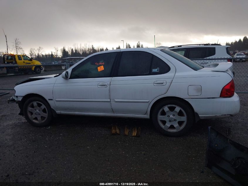 2006 Nissan Sentra 1.8S VIN: 3N1CB51D06L627561 Lot: 43991710
