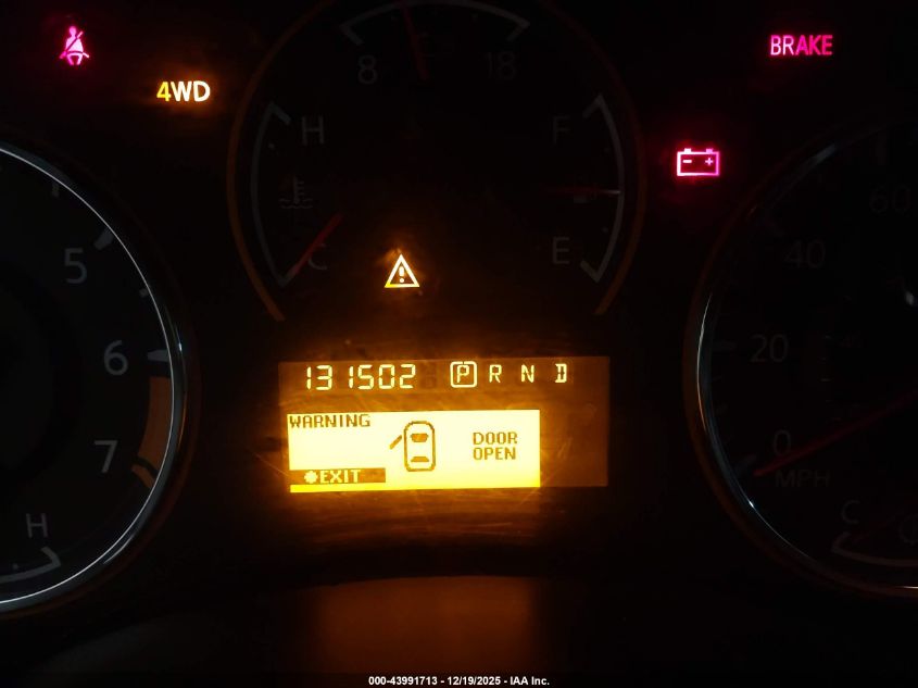 2010 Nissan Titan Le VIN: 1N6AA0EC7AN317165 Lot: 43991713