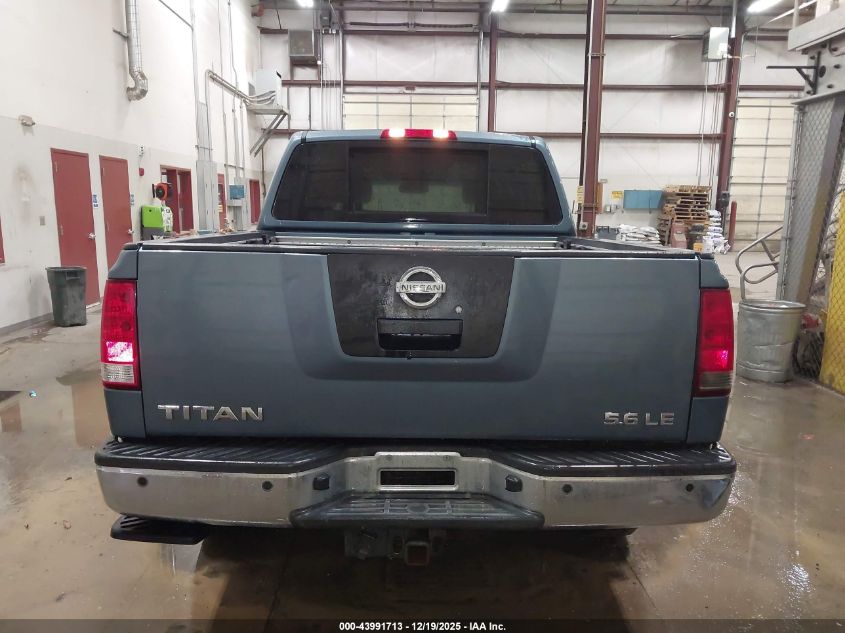 2010 Nissan Titan Le VIN: 1N6AA0EC7AN317165 Lot: 43991713
