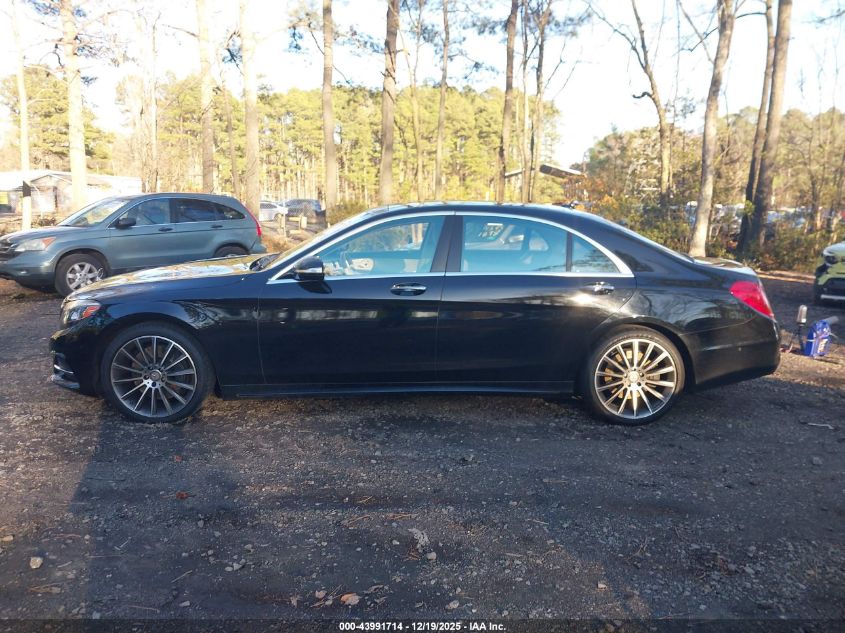 2015 Mercedes-Benz S 550 VIN: WDDUG8CBXFA129025 Lot: 43991714