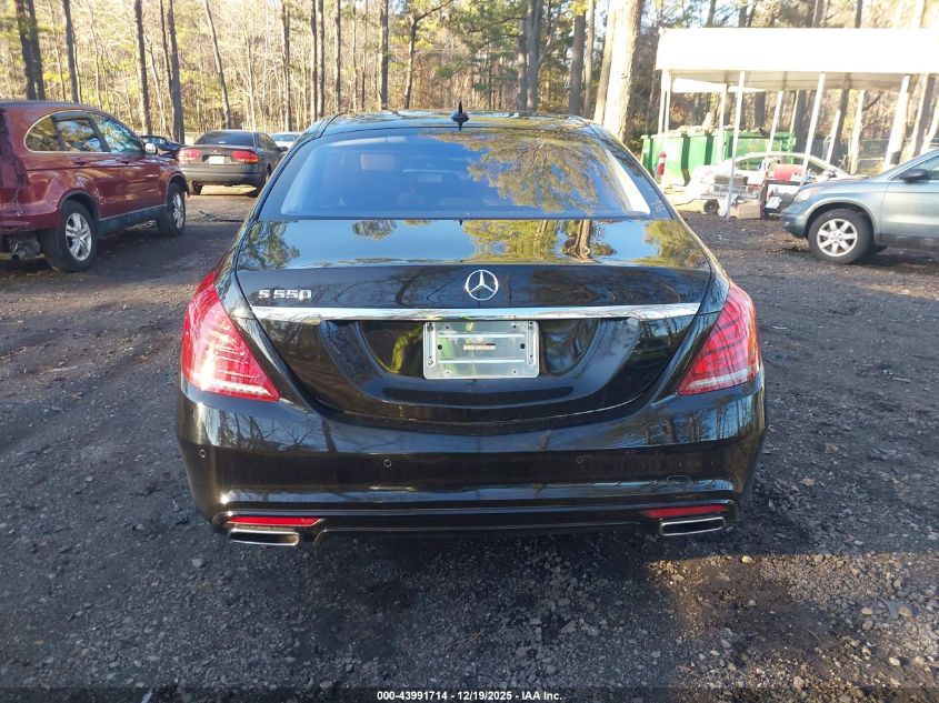 2015 Mercedes-Benz S 550 VIN: WDDUG8CBXFA129025 Lot: 43991714