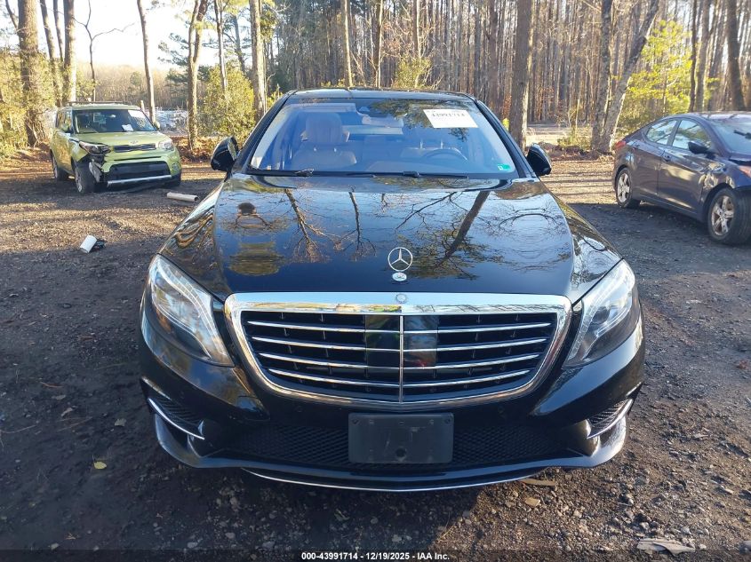 2015 Mercedes-Benz S 550 VIN: WDDUG8CBXFA129025 Lot: 43991714