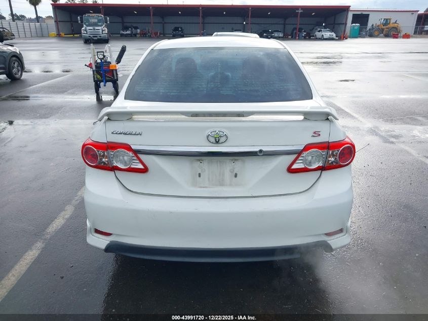 2013 Toyota Corolla S VIN: 5YFBU4EEXDP104578 Lot: 43991720