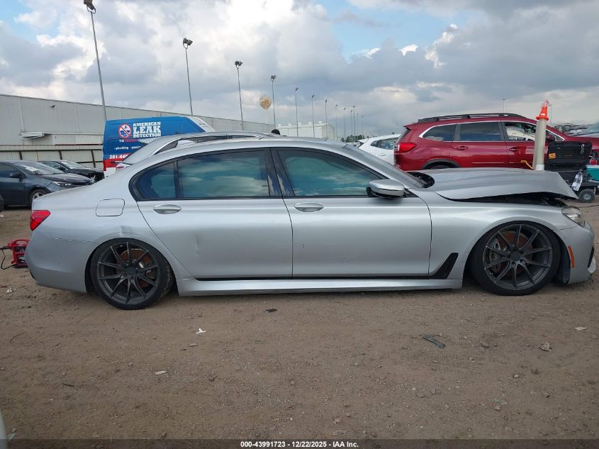 2017 BMW 740I VIN: WBA7E2C38HG740560 Lot: 43991723