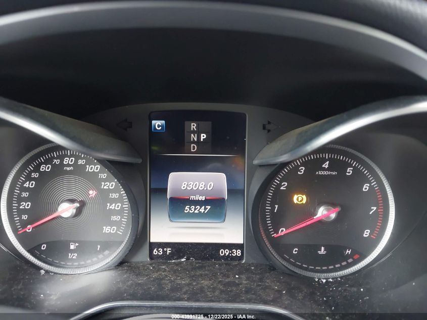 2019 Mercedes-Benz Glc 300 VIN: WDC0G4JB1KV149603 Lot: 43991725