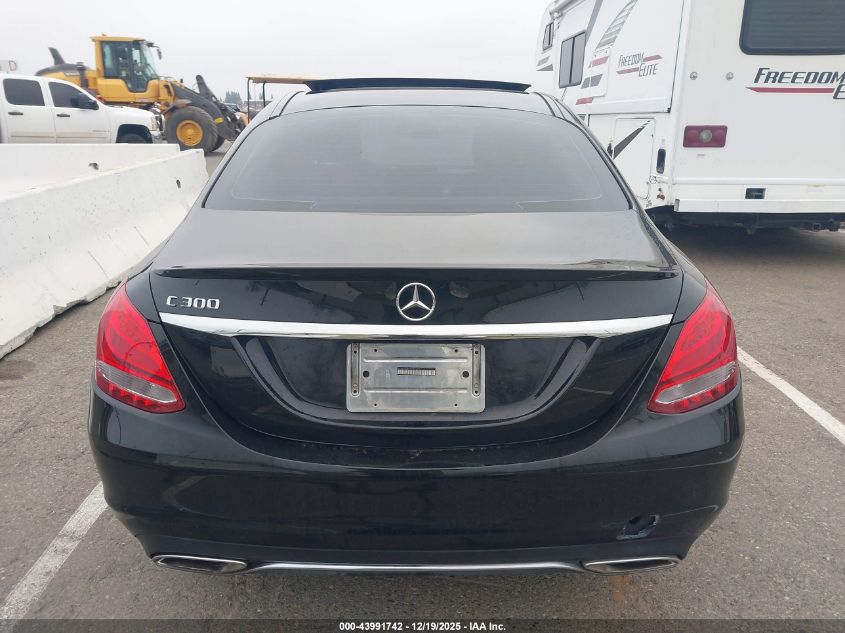 2016 Mercedes-Benz C 300 VIN: 55SWF4JB3GU148976 Lot: 43991742