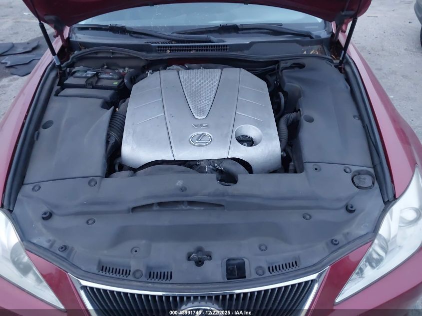 2006 Lexus Is 350 VIN: JTHBE262265007010 Lot: 43991743