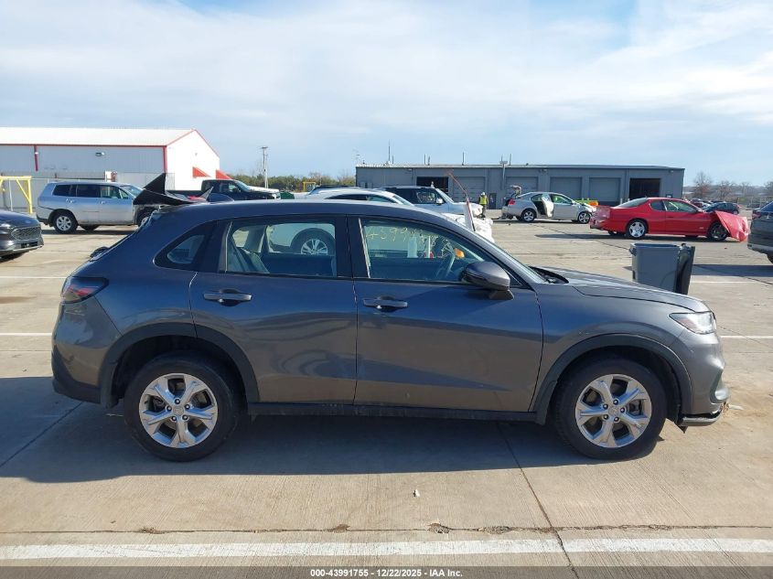 2023 Honda Hr-V Awd Lx VIN: 3CZRZ2H36PM702753 Lot: 43991755