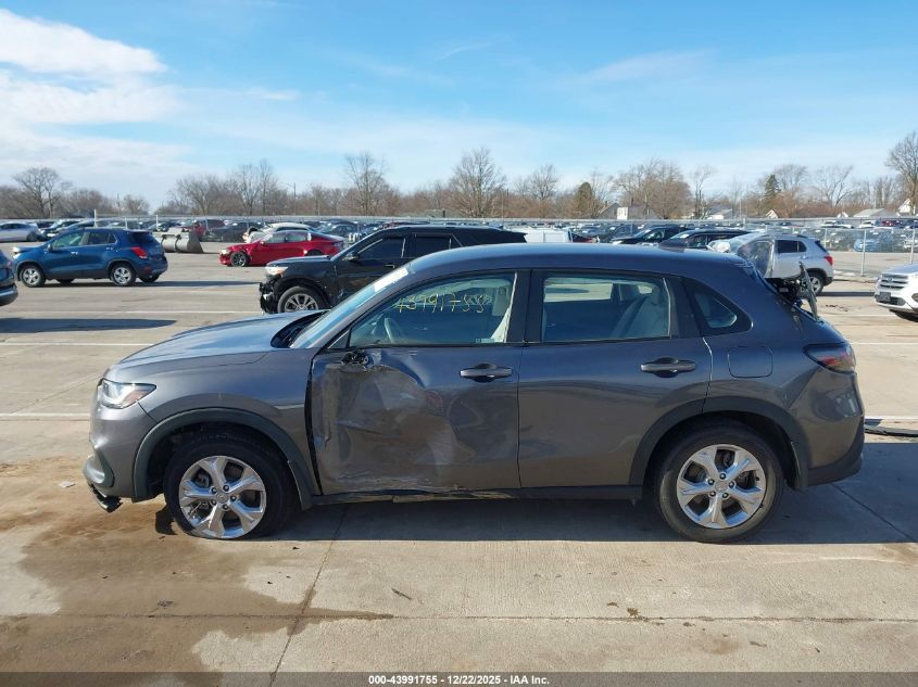 2023 Honda Hr-V Awd Lx VIN: 3CZRZ2H36PM702753 Lot: 43991755