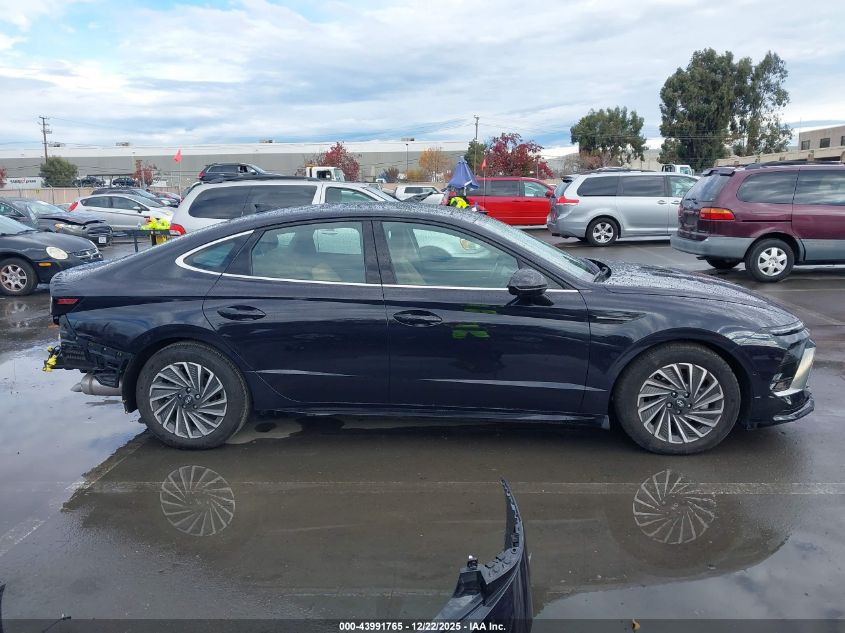 2025 Hyundai Sonata Hybrid Limited VIN: KMHL54JJXSA120605 Lot: 43991765