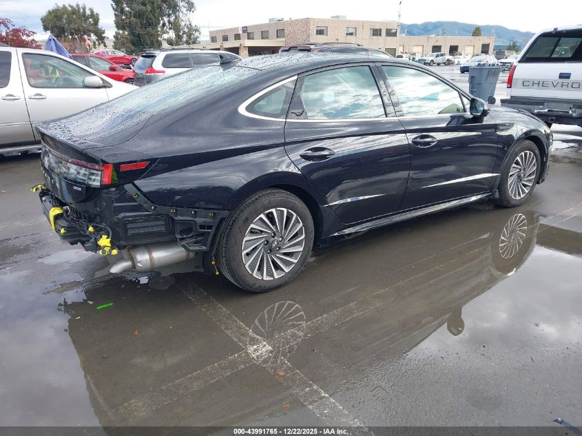 2025 Hyundai Sonata Hybrid Limited VIN: KMHL54JJXSA120605 Lot: 43991765